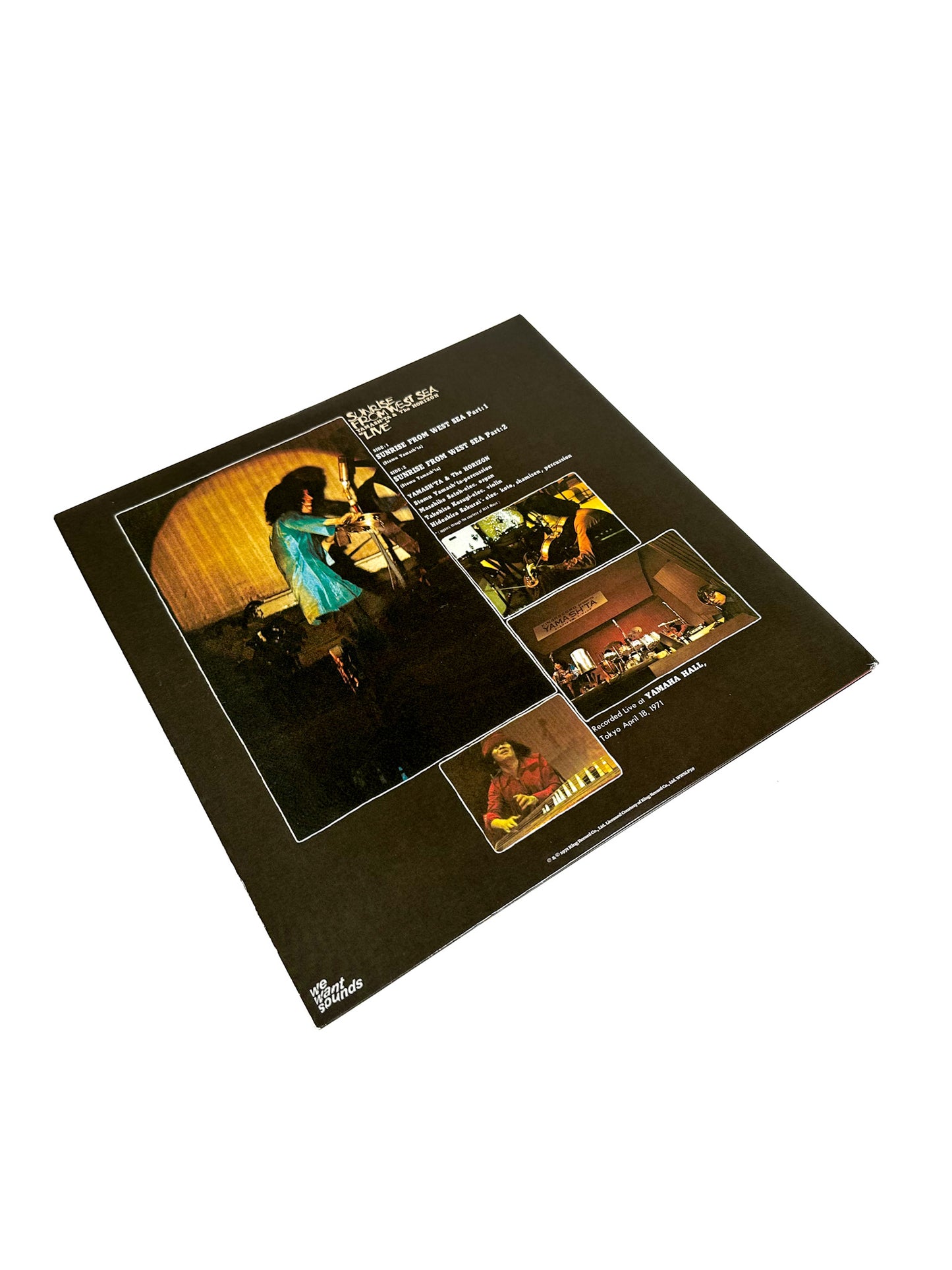 Yamash'ta & The Horizon – Sunrise From West Sea "Live", LP