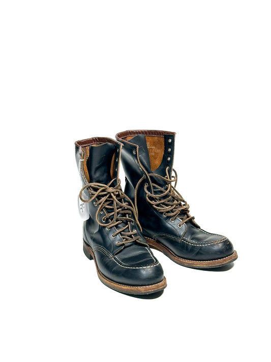 Red Wing Shoes — 2015 Limited Edition Huntsman, Black Klondike, Made in USA, US 11.5