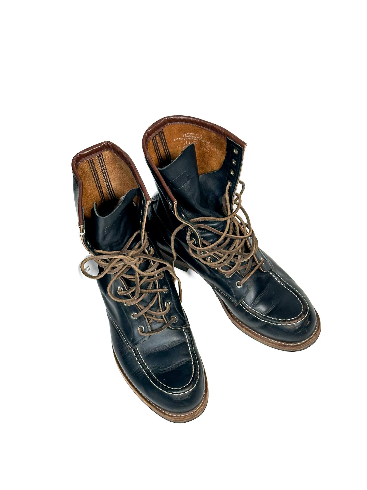 Red Wing Shoes — 2015 Limited Edition Huntsman, Black Klondike, Made in USA, US 11.5