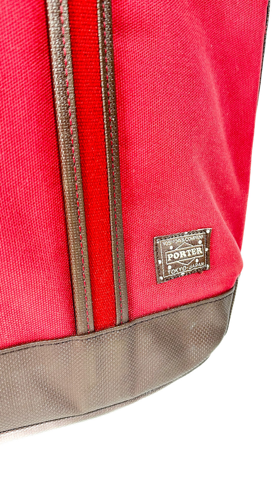 Porter Yoshida & Co. PORTER GIRL Tote Bag, Red / Maroon, Made in Japan