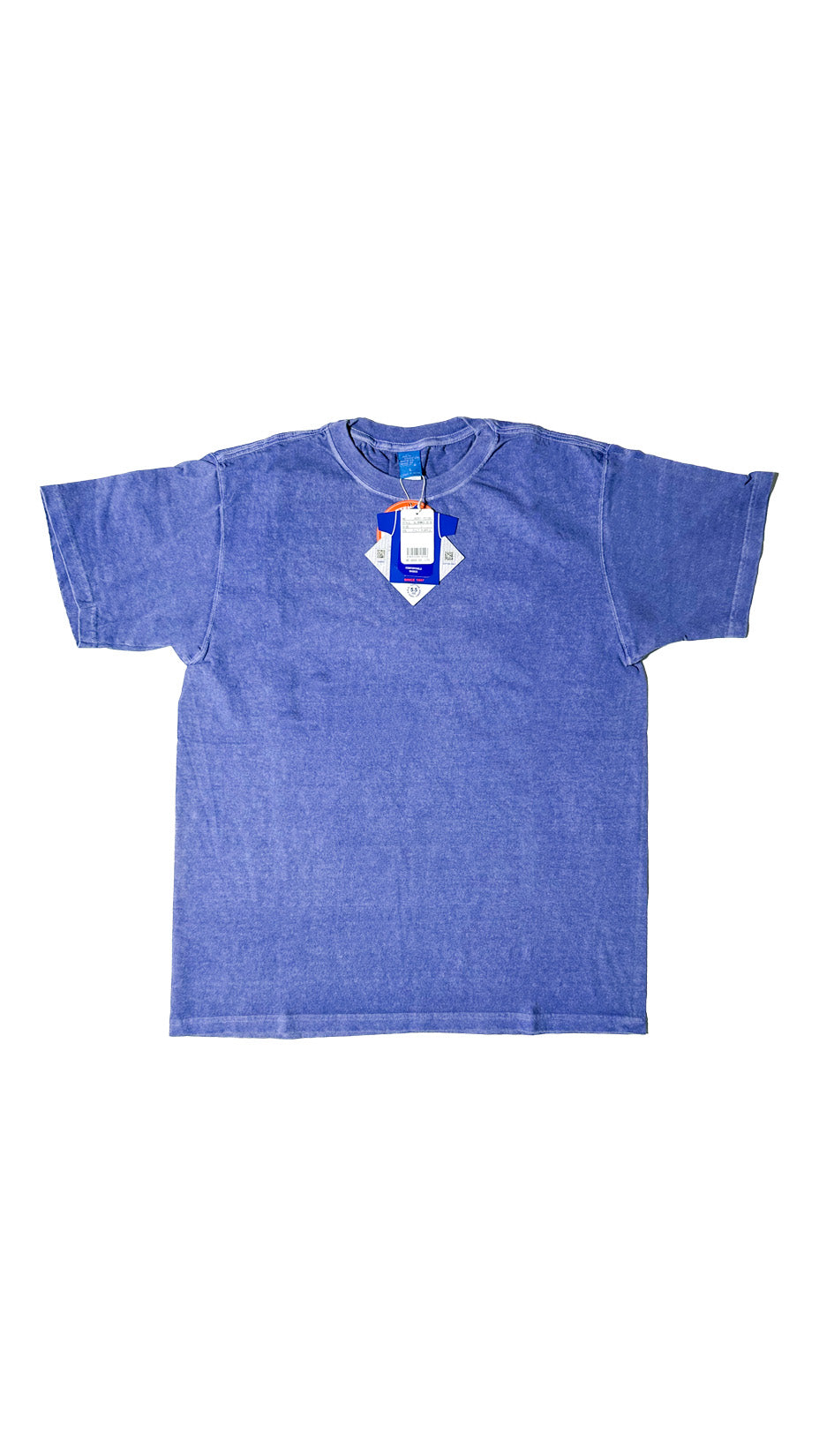 Good On — SS Crew T-shirt, Pigment Dyed LT Purple, Made in Japan