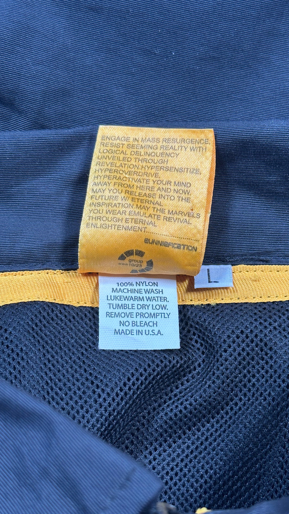 LRG (Lifted Research Group), Peoples Jacket, Black, Made in USA, 00s Deadstock, L