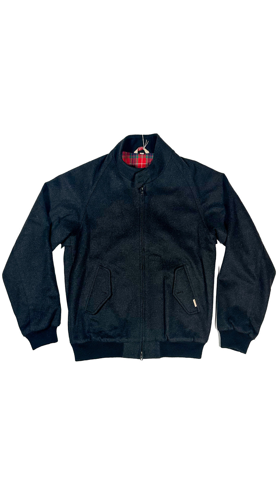 Baracuta Original G9 Harrington Jacket, Wool, Charcoal, S