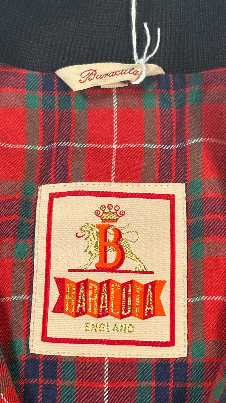 Baracuta Original G9 Harrington Jacket, Wool, Charcoal, S