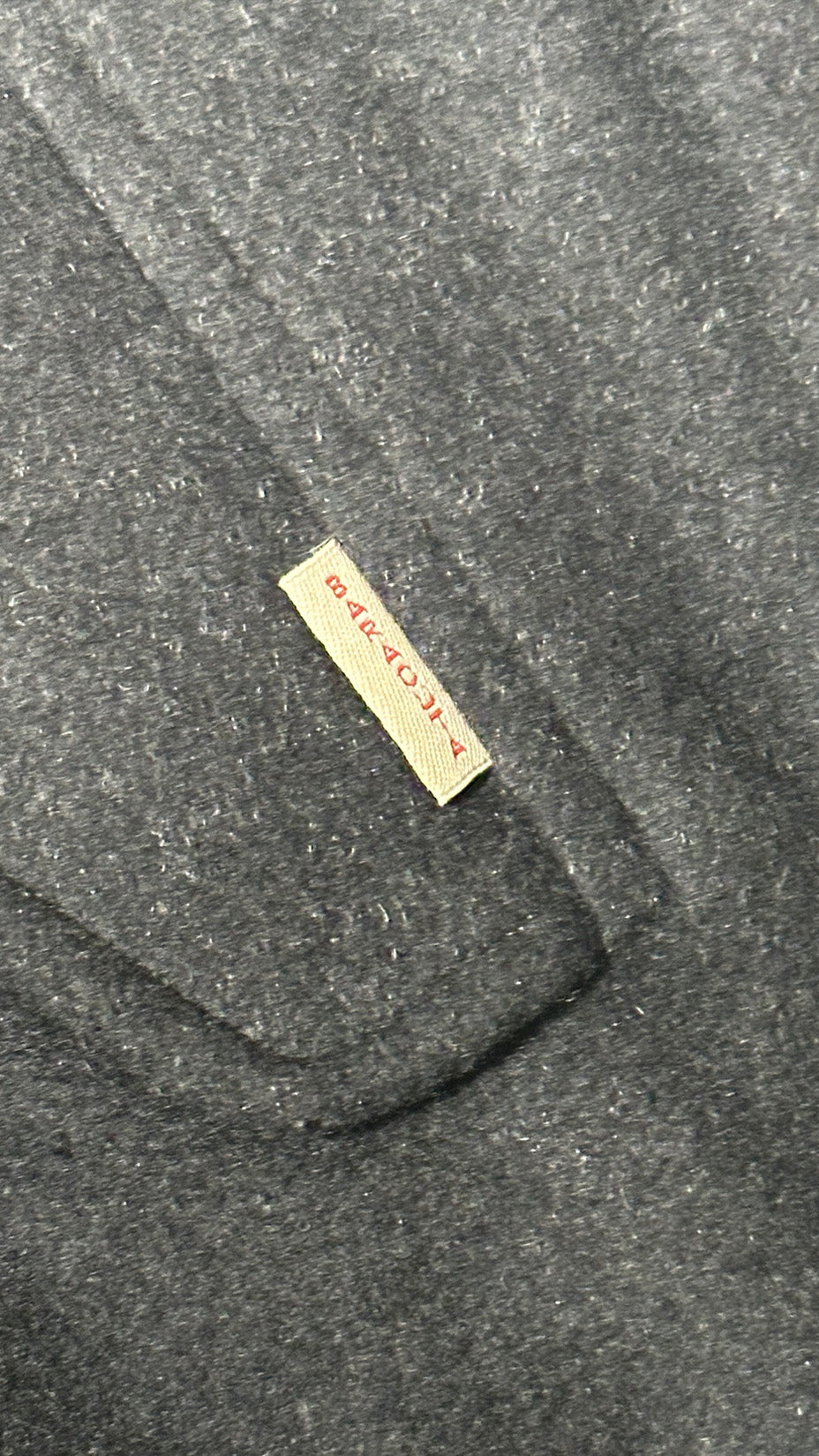 Baracuta Original G9 Harrington Jacket, Wool, Charcoal, S