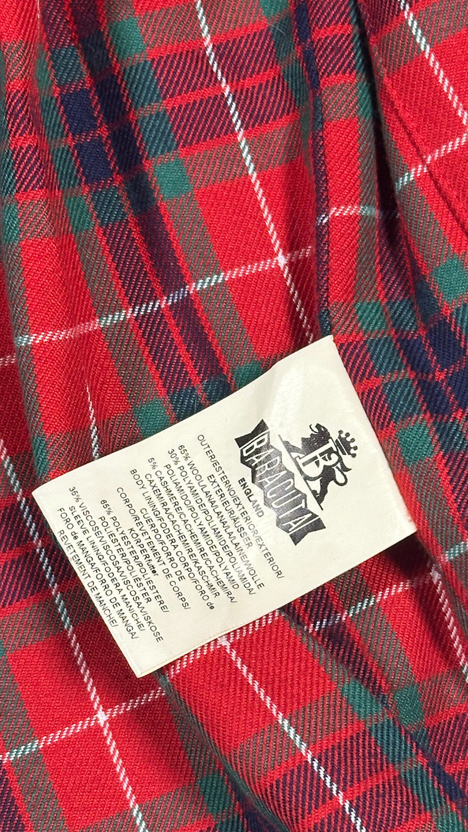 Baracuta Original G9 Harrington Jacket, Wool, Charcoal, S