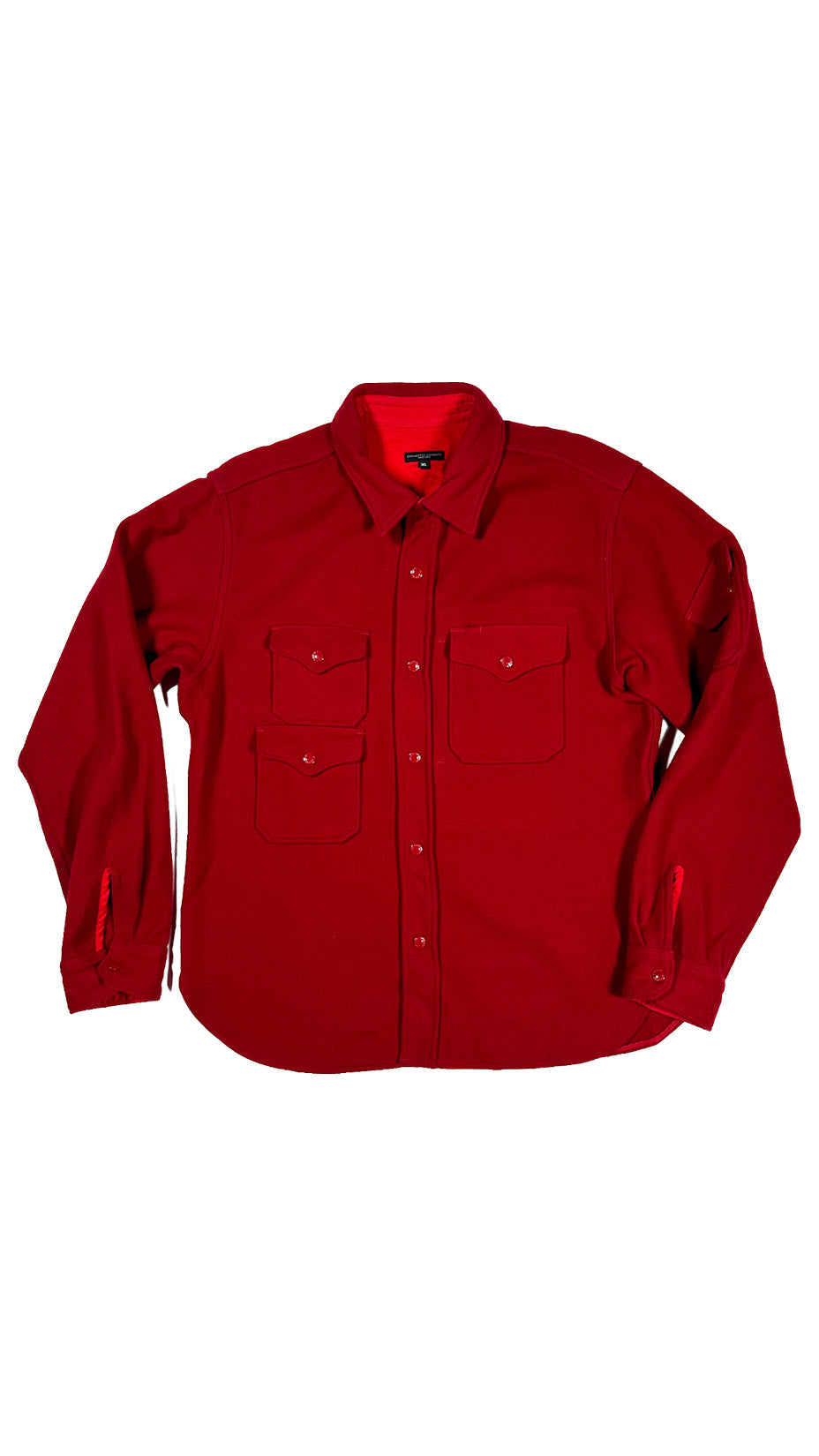 Engineered Garments, Heavy Wool CPO, Made in USA, XL