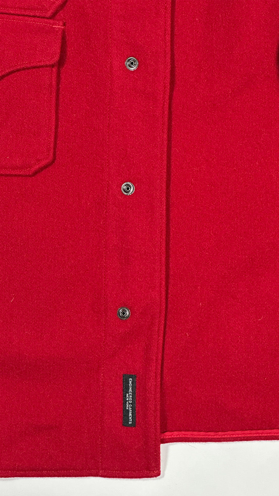 Engineered Garments, Heavy Wool CPO, Made in USA, XL