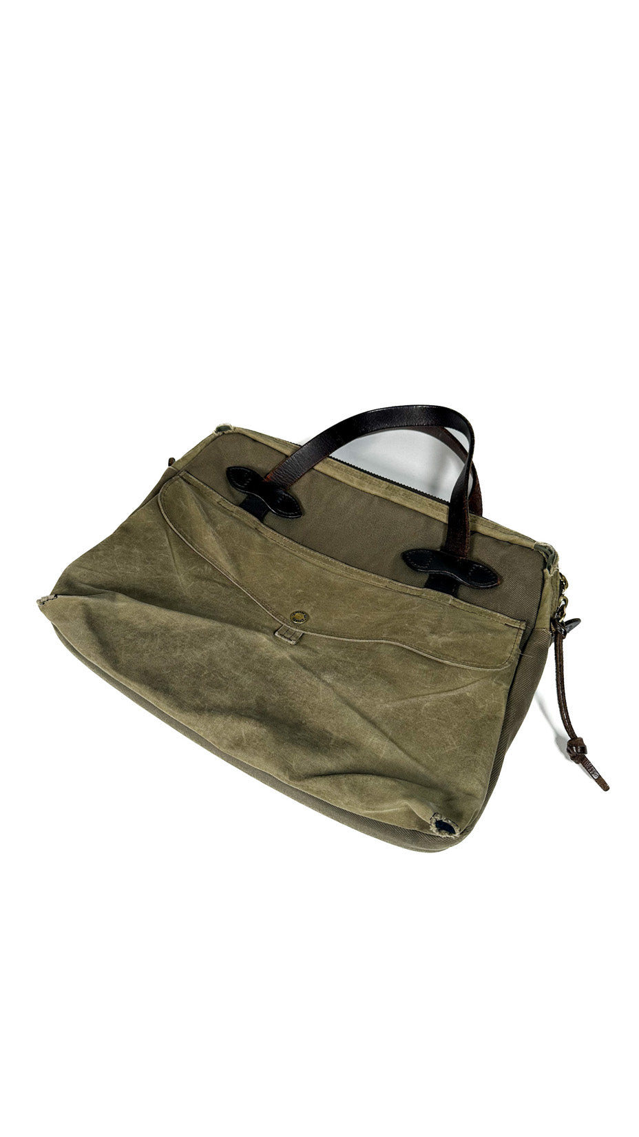 Filson Rugged Twill Padded Tablet Briefcase, Made in USA