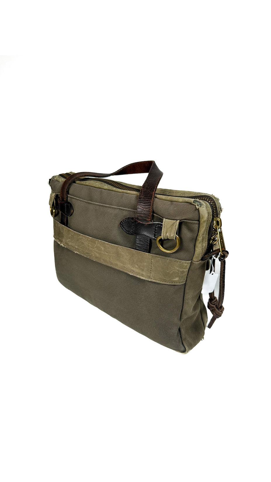 Filson Rugged Twill Padded Tablet Briefcase, Made in USA