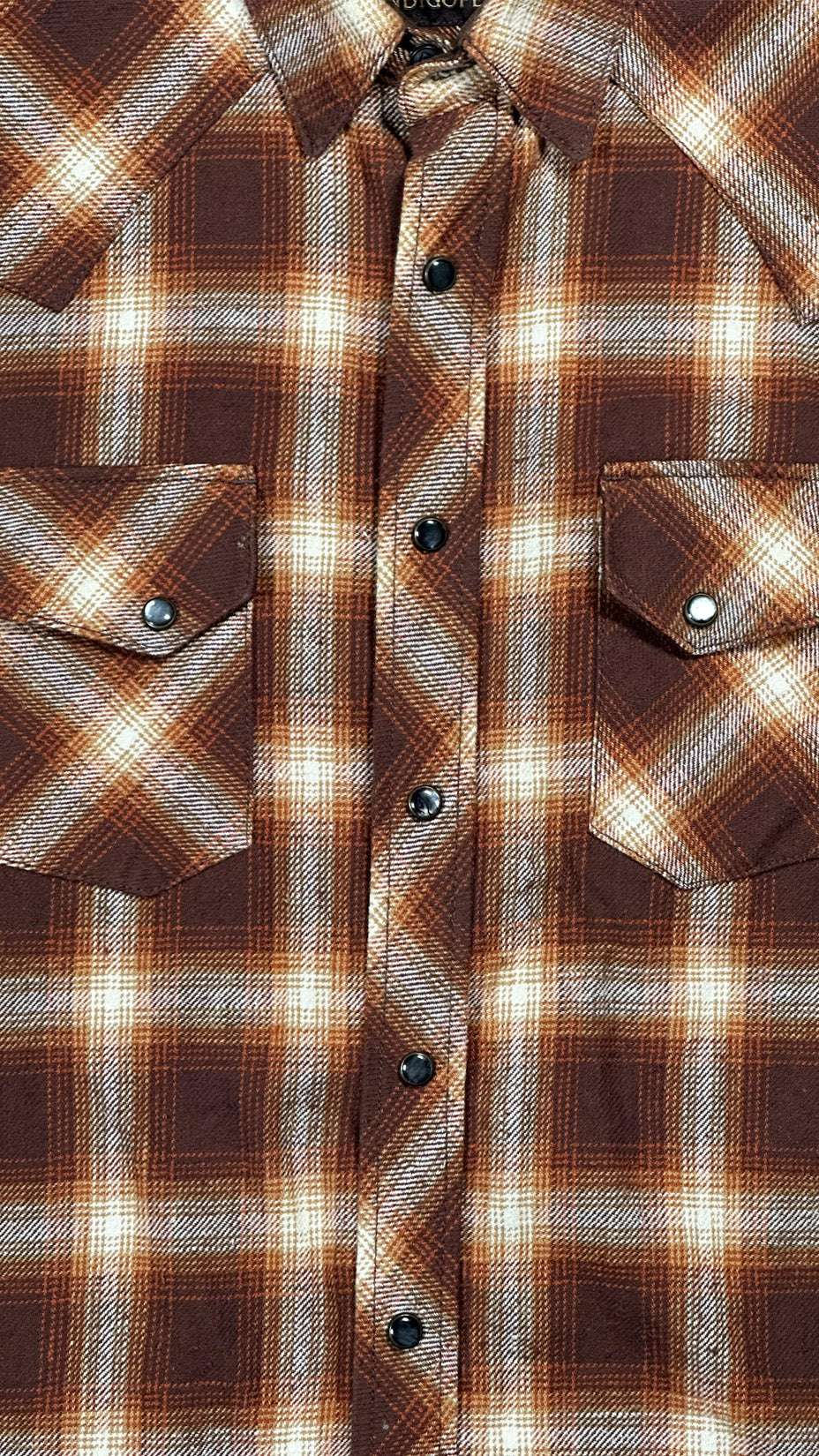 Indigofera Dawson Shirt, Rust, Made in Portugal, M