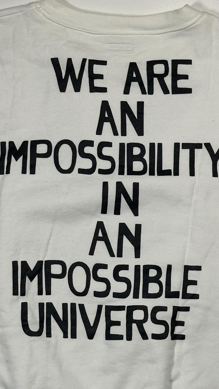 Kapital Coneybowy Moon Print, Sweatshirt, Made in Japan, White, 5