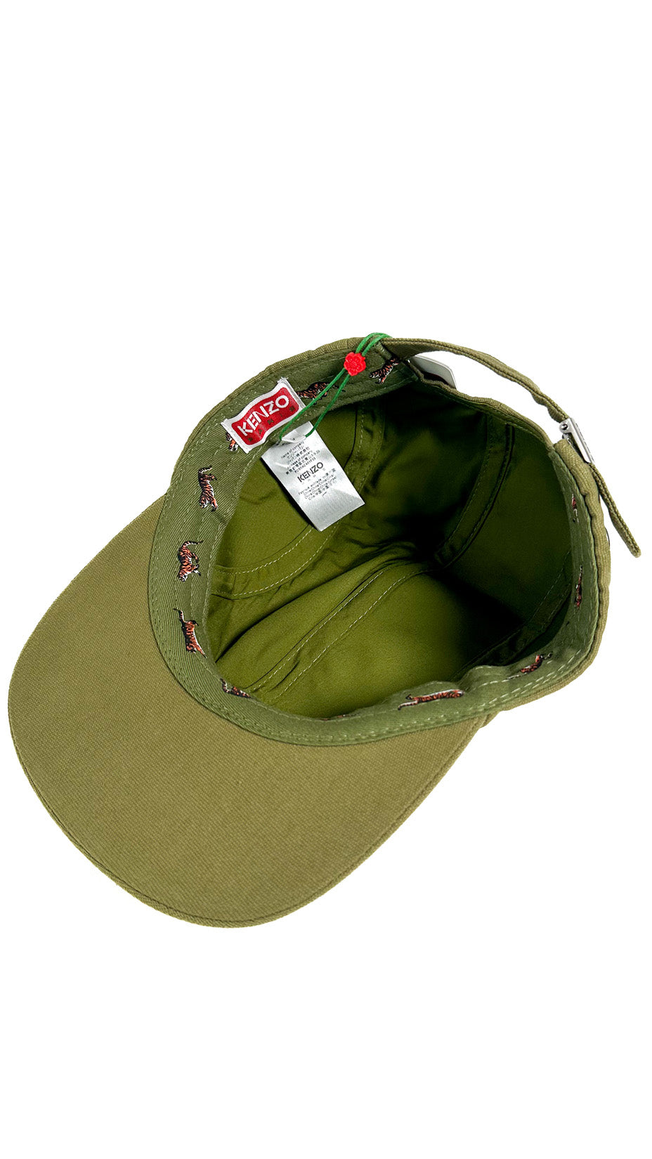 Kenzo — Boke Flower Cap, Olive, New