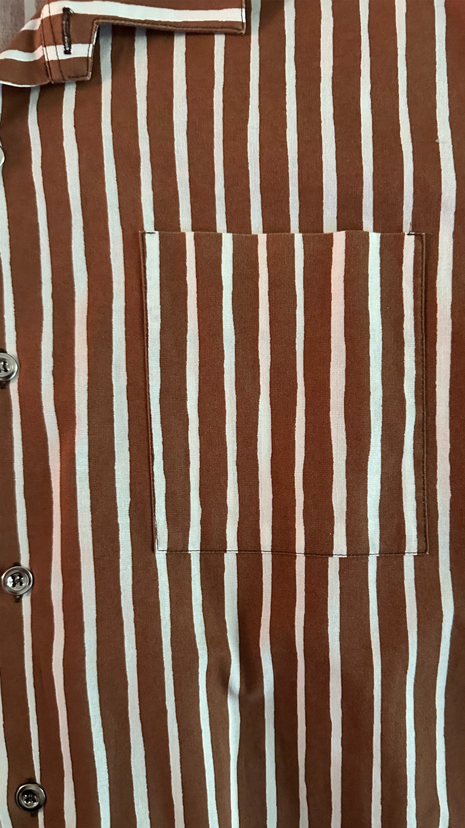 Marimekko Jokapoika Shirt, Brown, XL