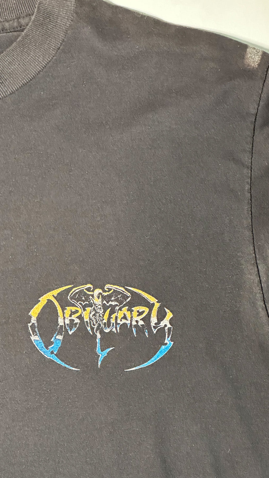 Obituary longsleeve t-shirt, 90s, XL