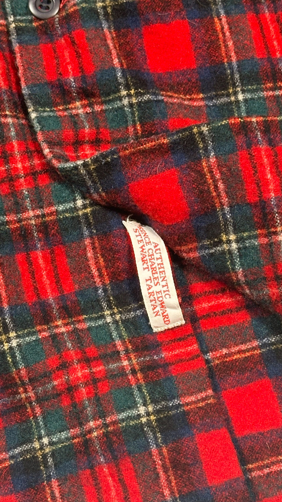Pendleton, Made in USA Flannel Shirt, Prince Charles Tartan, XL (fits like S / M)