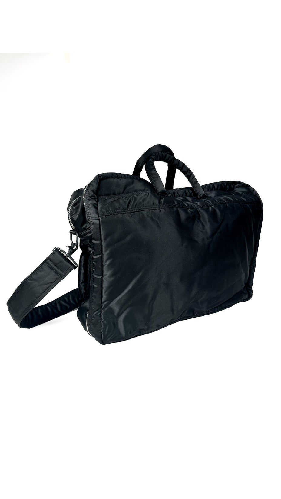 Porter Yoshida & Co. 2-Way Boston Bag Tanker Briefcase, Black