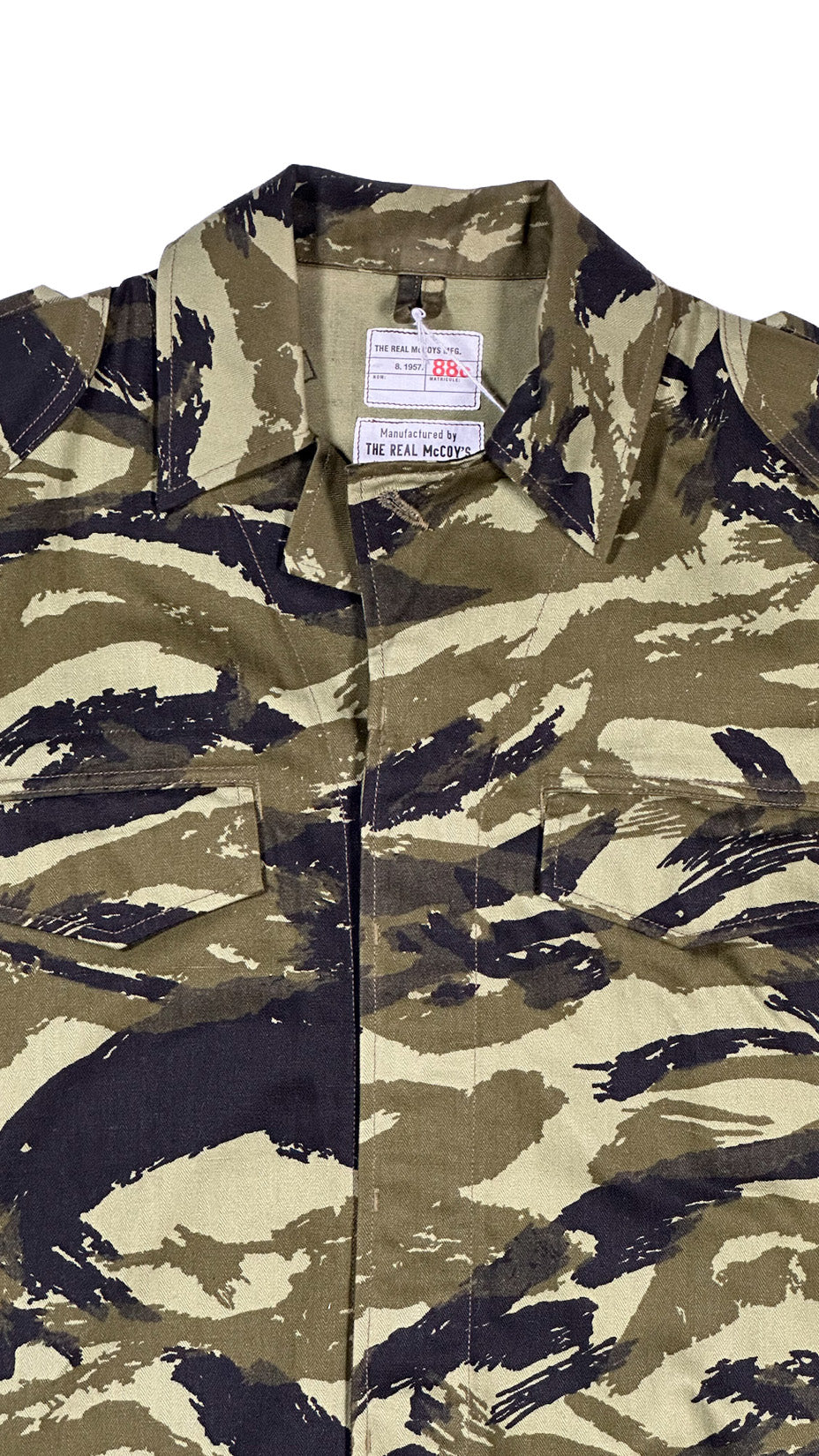 The Real McCoys, Tiger Stripe Shirt/Jacket, Made in Japan, M/L