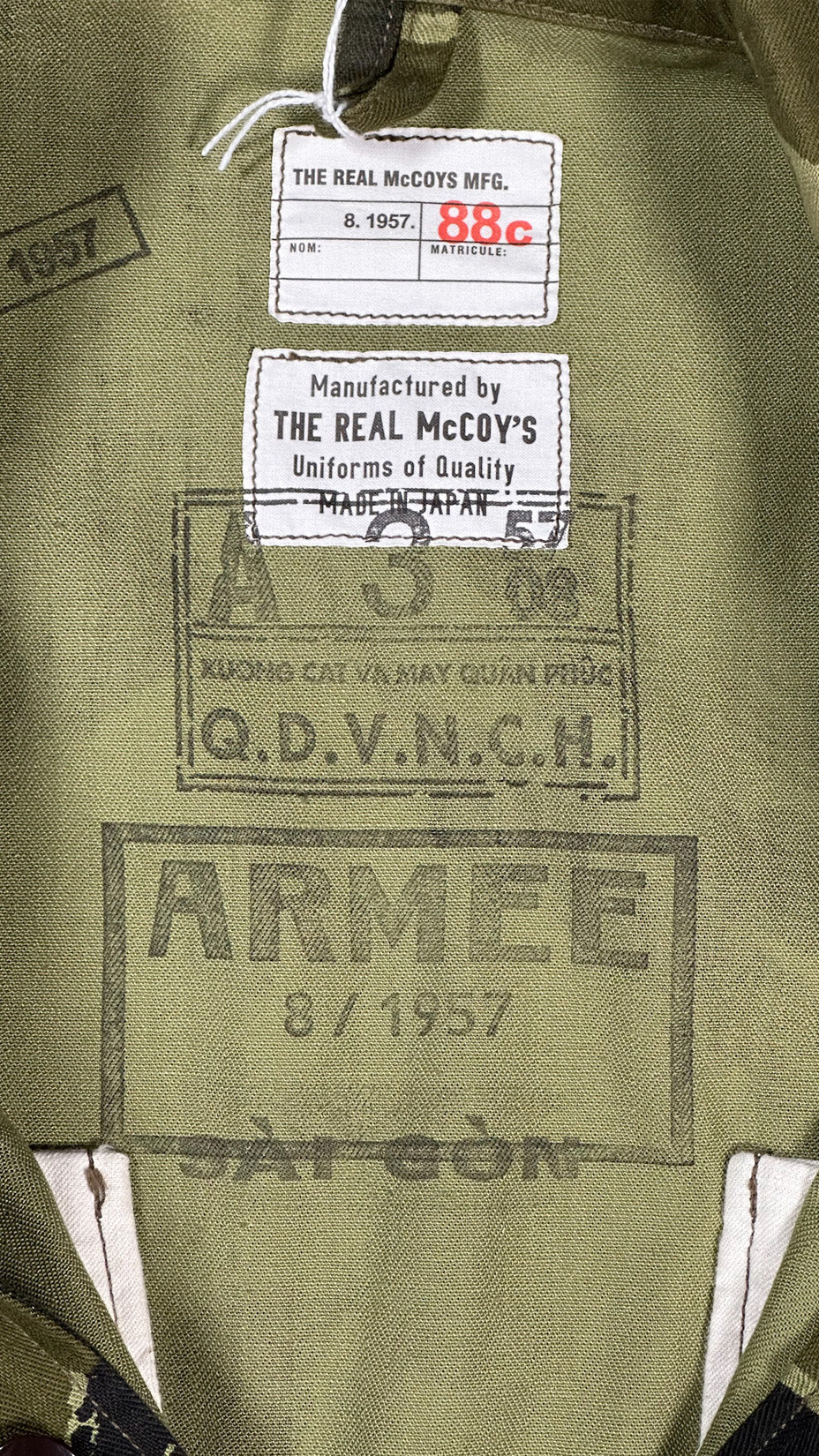 The Real McCoys, Tiger Stripe Shirt/Jacket, Made in Japan, M/L