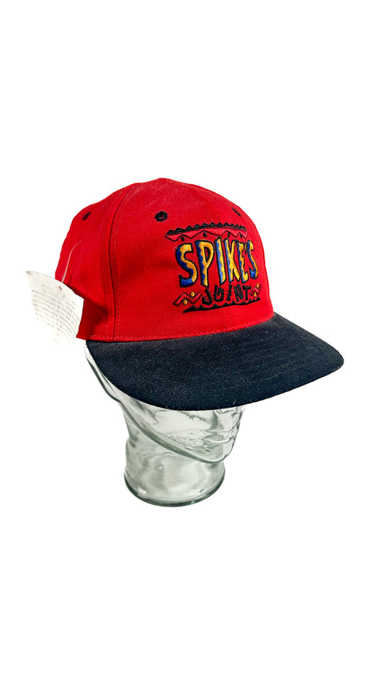 40 Acres, Spike's Joint, Deadstock Cap, 90s, Red / Black, Made in USA