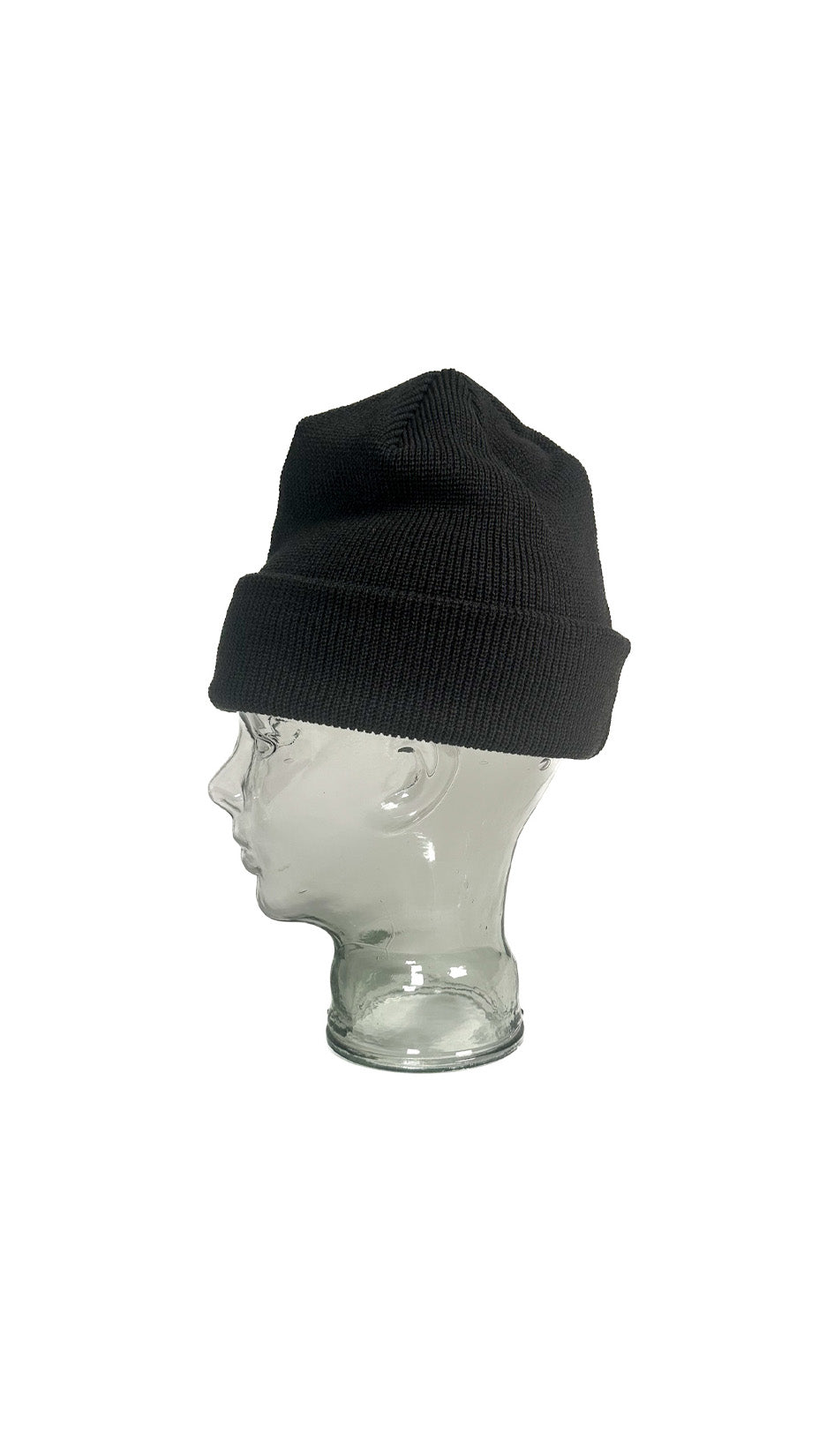 Yokoi Knitted Hat / Beanie, Made in Japan, Black