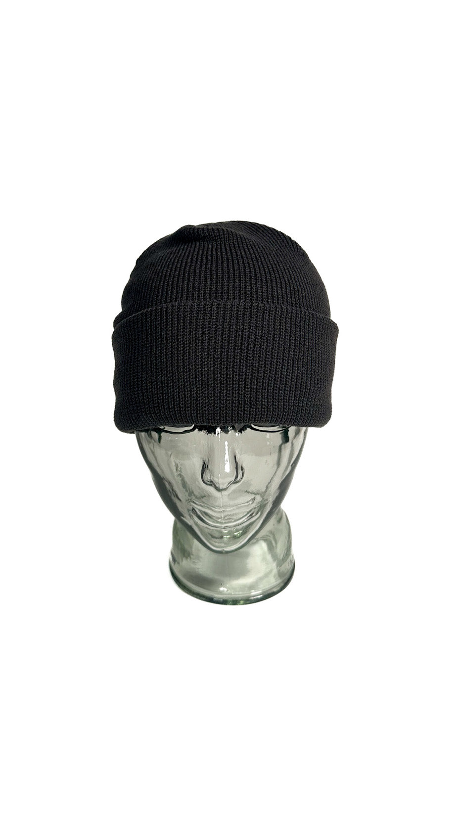 Yokoi Knitted Hat / Beanie, Made in Japan, Black