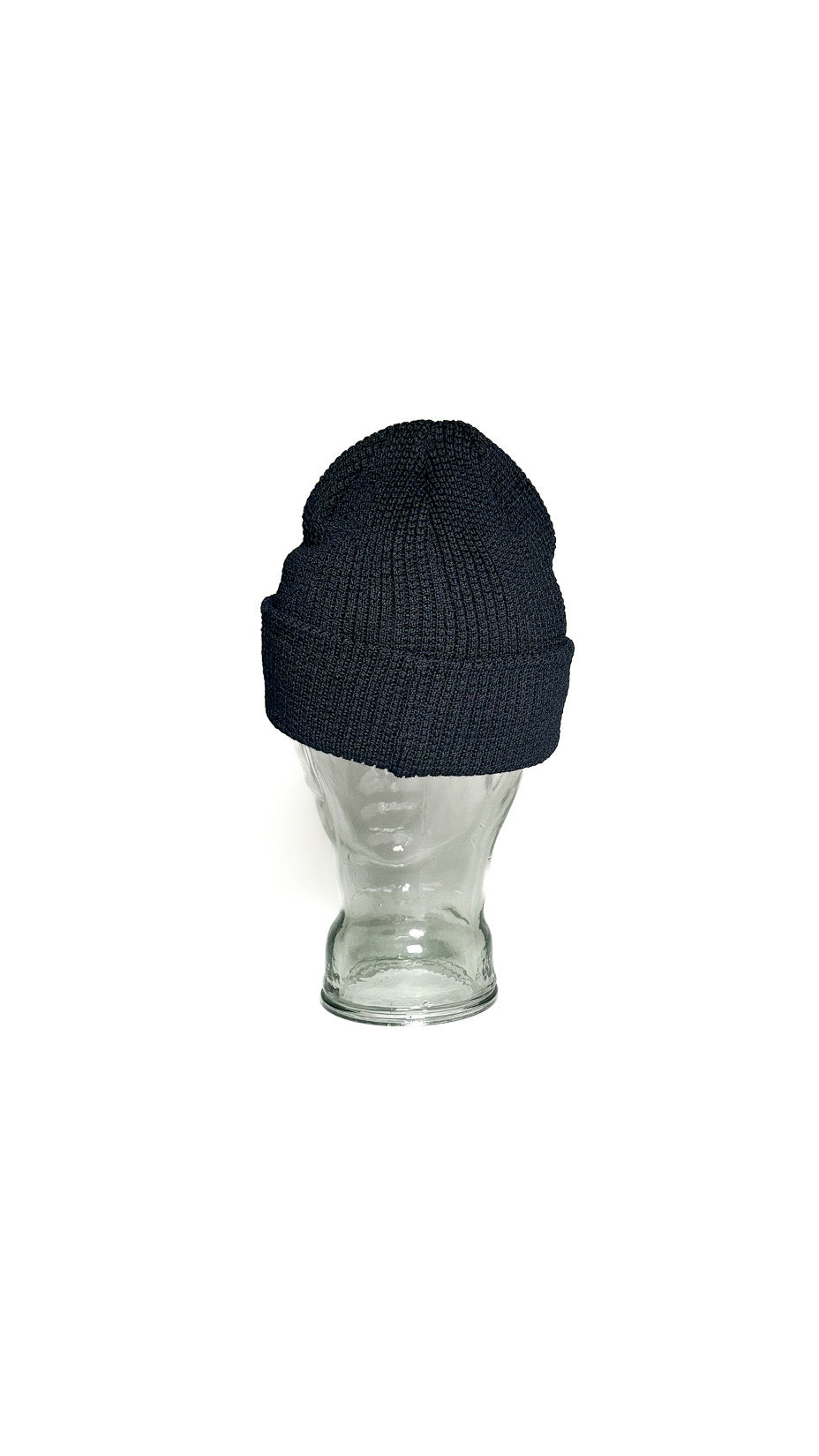 Yokoi Knitted Hat / Beanie, Merino Wool, Made in Japan, Black