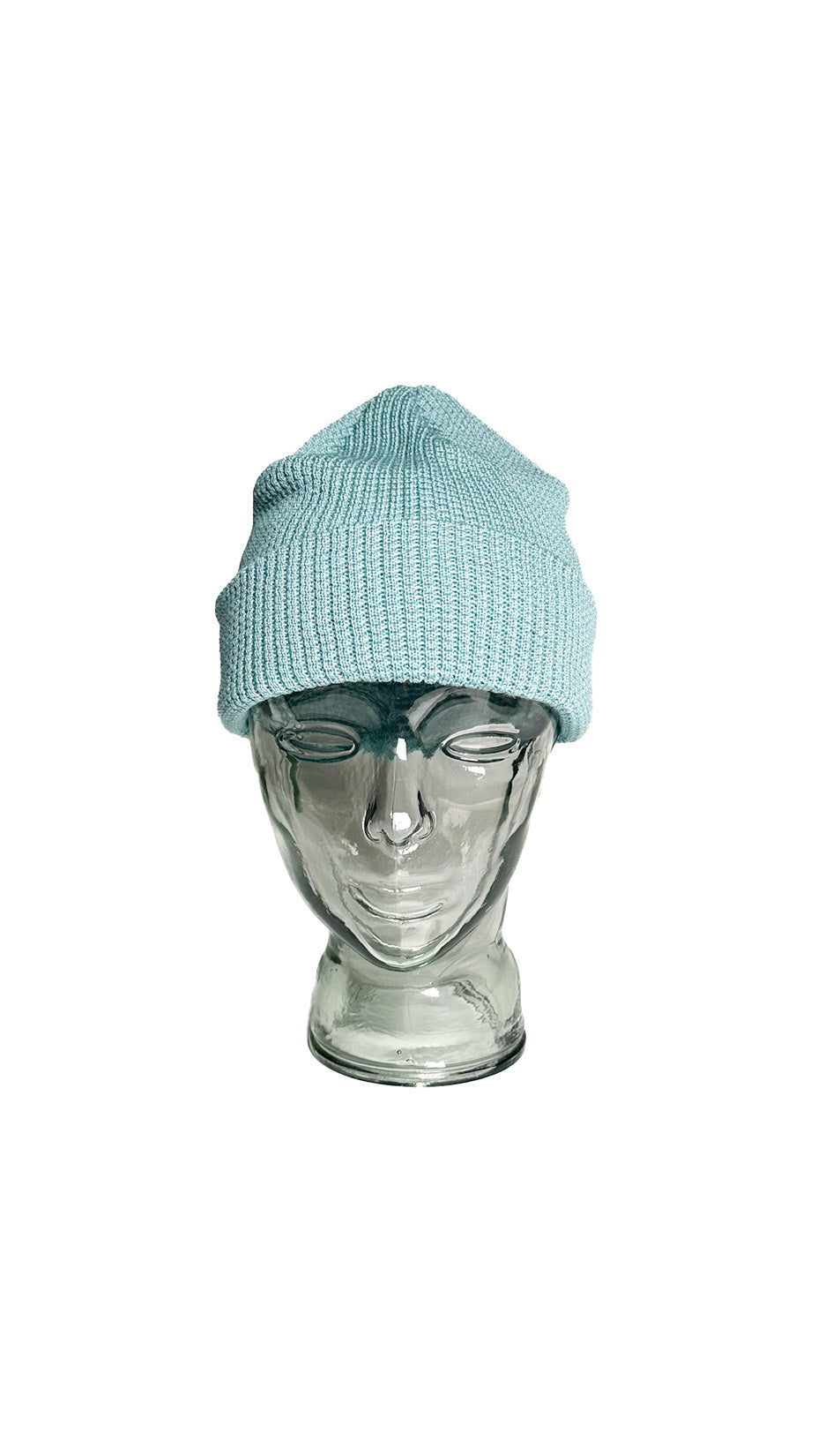 Yokoi Knitted Hat / Beanie, Merino Wool, Made in Japan, Teal