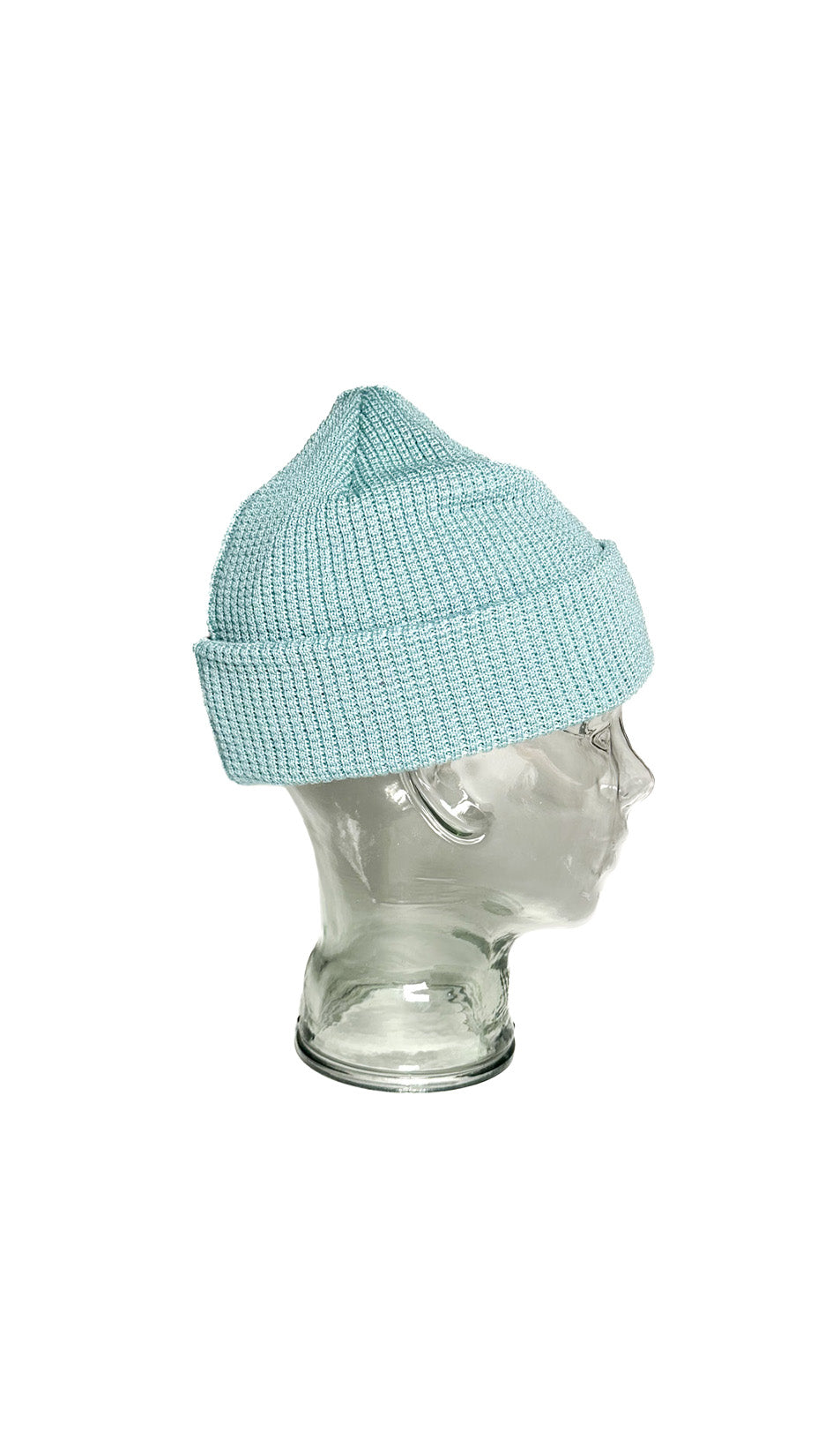 Yokoi Knitted Hat / Beanie, Merino Wool, Made in Japan, Teal