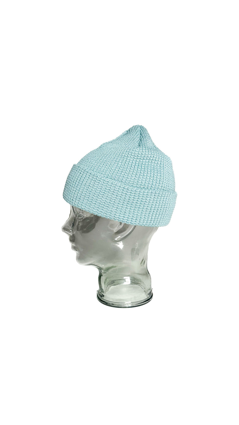 Yokoi Knitted Hat / Beanie, Merino Wool, Made in Japan, Teal