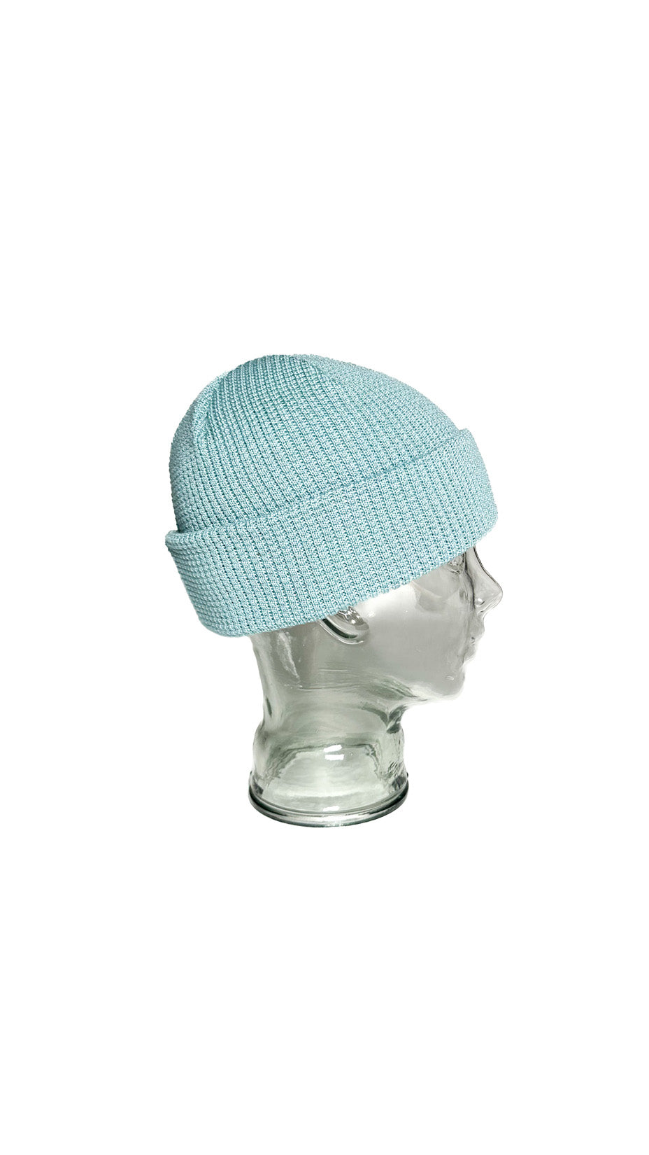 Yokoi Knitted Hat / Beanie, Merino Wool, Made in Japan, Teal