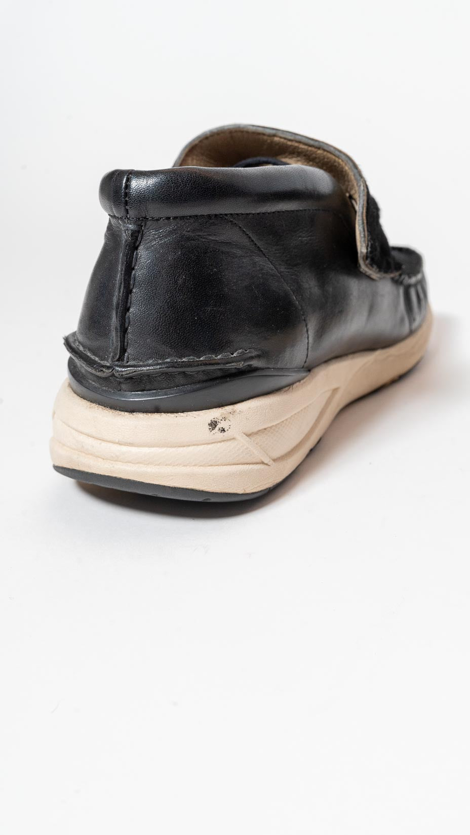 Visvim double ring skynyrd Sneakers — horse hair + leather moccasin