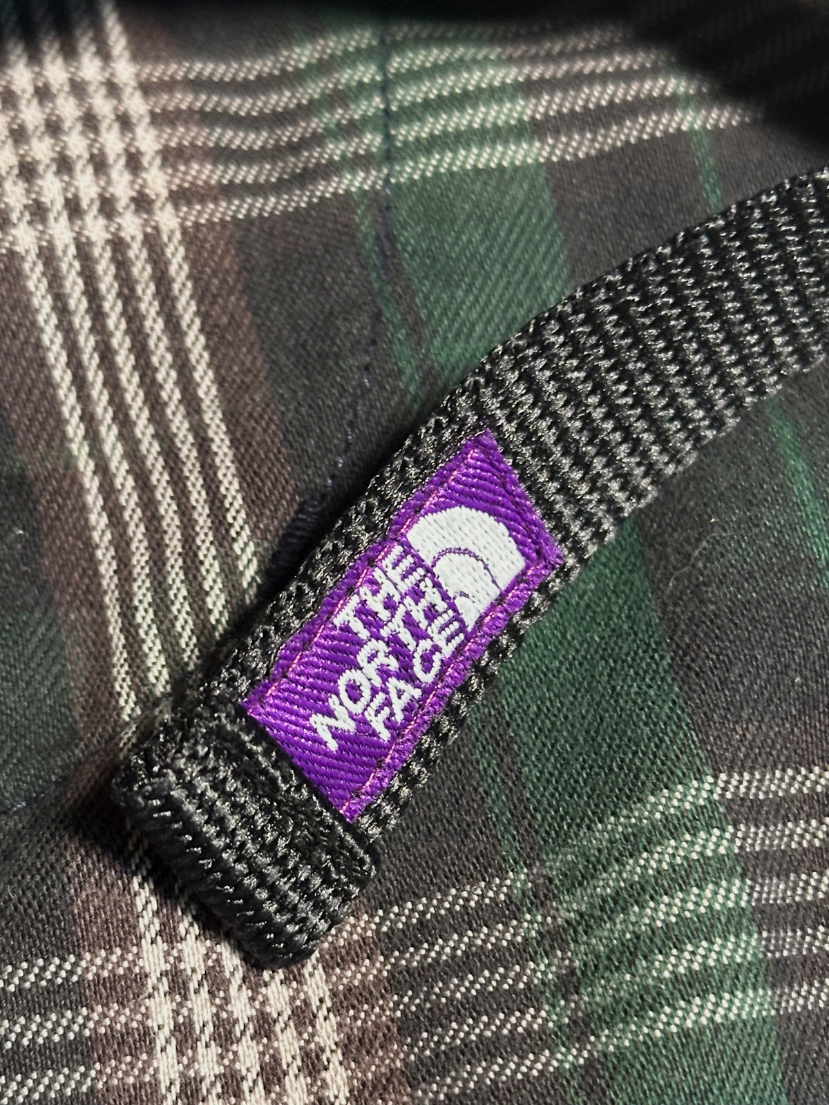 North Face Purple Label – Twill Check Wide Field Pants