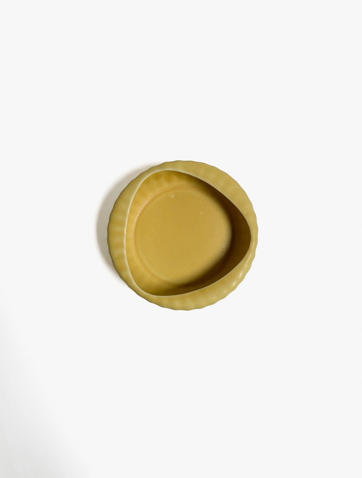 Arabia, Small Yellow Bowl / Ashtray / Holdall