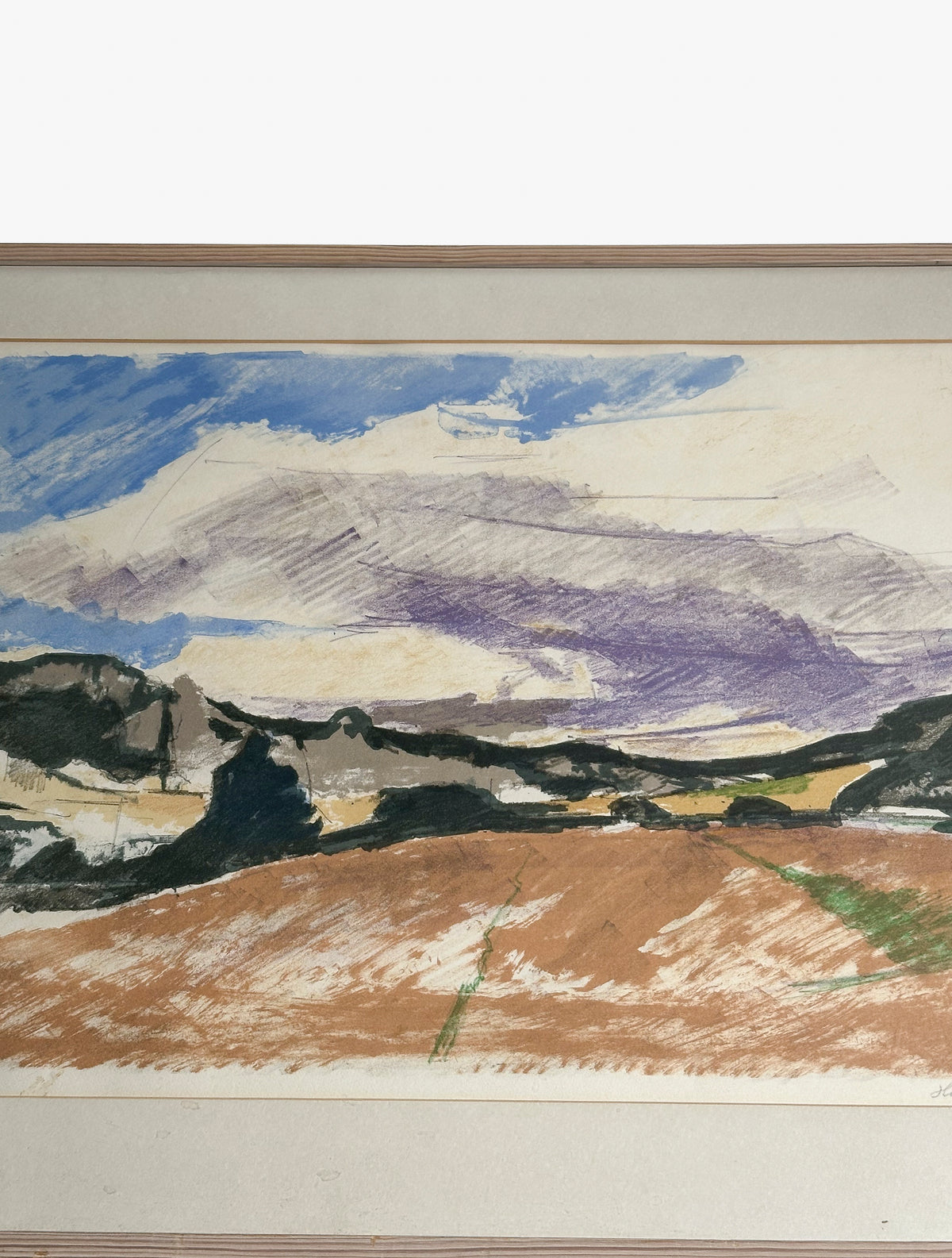 Signed Lithography by Hugo Zuhr (1895-1971)