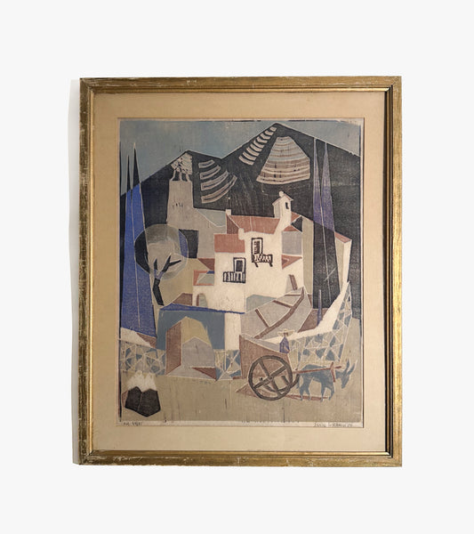 Signed Lithography by Gerry Eckhardt (1902–1984)