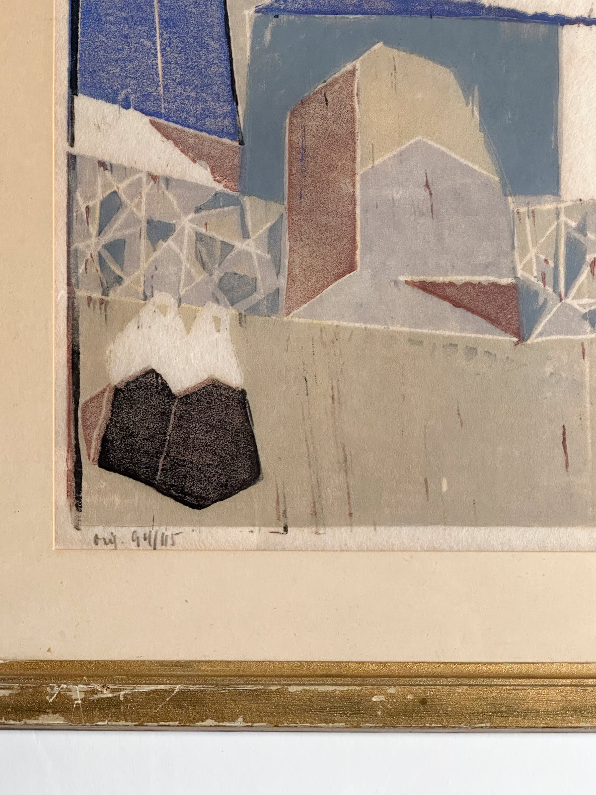 Signed Lithography by Gerry Eckhardt (1902–1984)