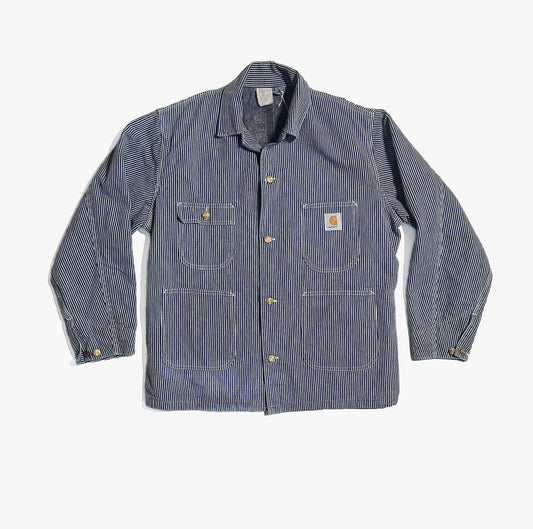 Made in USA Hickory Stripe Carhartt early 90´s, L