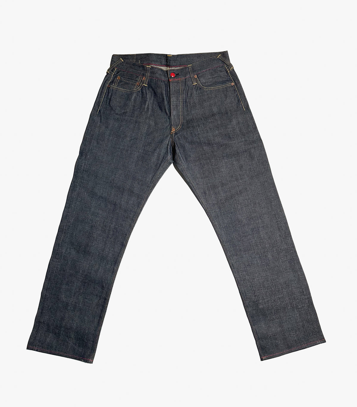 EVISU — Lot. 0330、シンチバック、セルビッジデニム、レア、日本製、34インチ