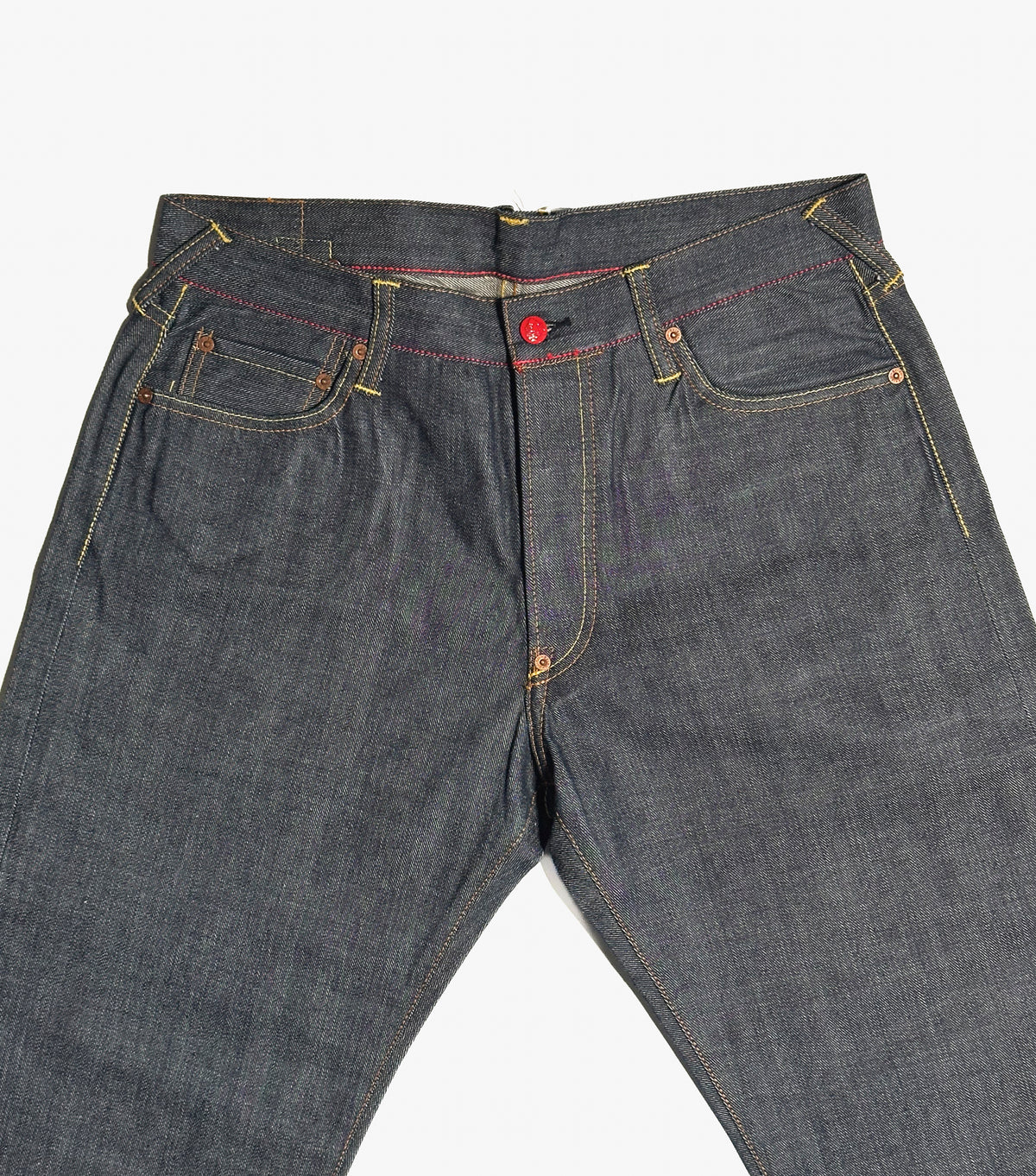 EVISU — Lot. 0330、シンチバック、セルビッジデニム、レア、日本製、34インチ