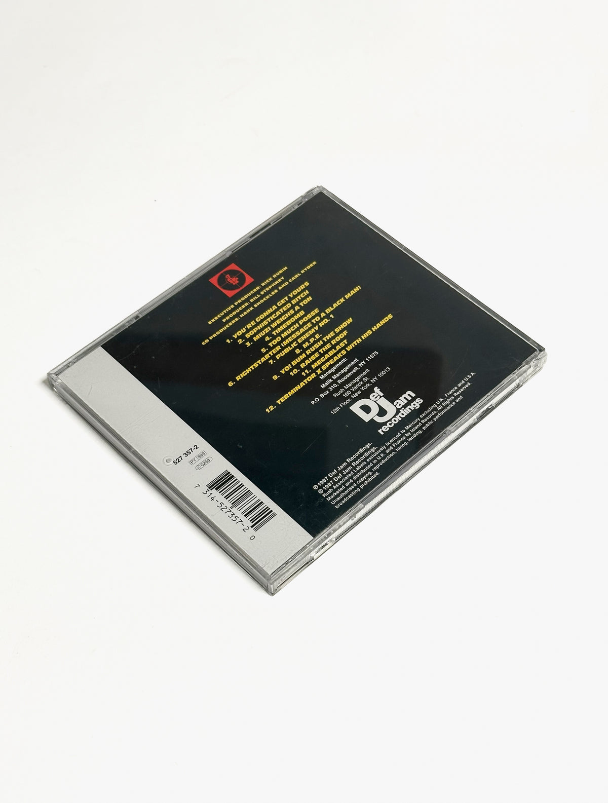 Public Enemy: Yo! Bum Rush The Show, CD