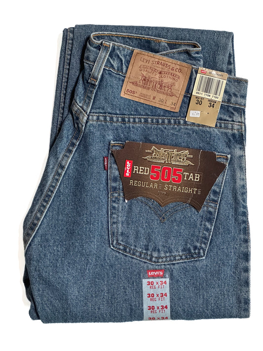 リーバイス 505 デッドストック、90年代、30 x 30