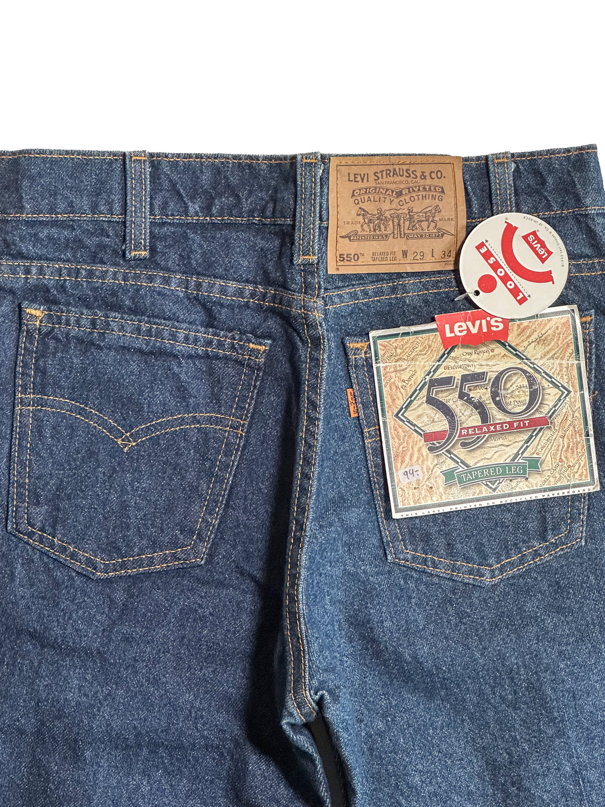 リーバイス 505 デッドストック、90年代、30 x 30