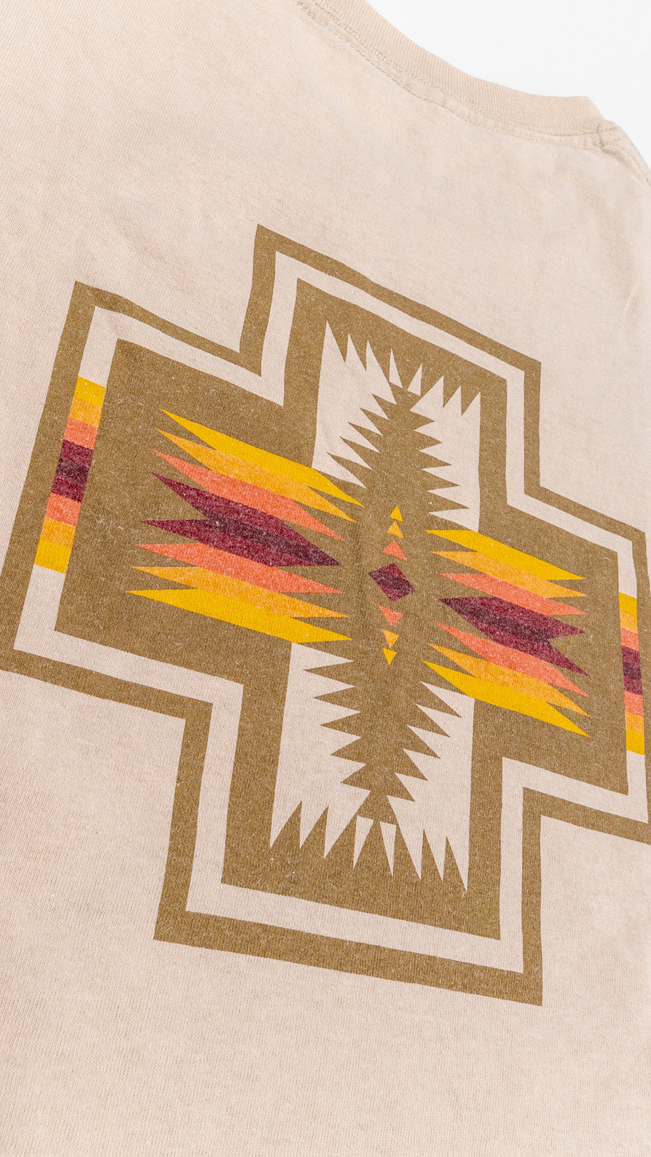 Pendleton Harding t-shirt — Sand, Large